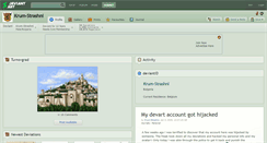 Desktop Screenshot of krum-strashni.deviantart.com
