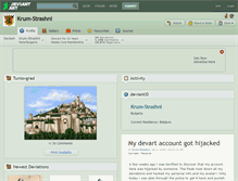 Tablet Screenshot of krum-strashni.deviantart.com