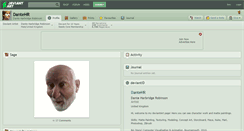Desktop Screenshot of dantehr.deviantart.com