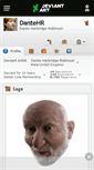 Mobile Screenshot of dantehr.deviantart.com