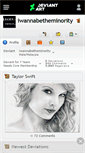 Mobile Screenshot of iwannabetheminority.deviantart.com