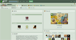 Desktop Screenshot of nakbali.deviantart.com