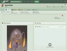 Tablet Screenshot of mechatikal.deviantart.com