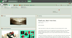 Desktop Screenshot of kanza.deviantart.com