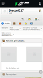 Mobile Screenshot of draconi227.deviantart.com