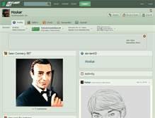 Tablet Screenshot of hoskar.deviantart.com