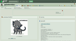 Desktop Screenshot of jayfeatherishepic.deviantart.com