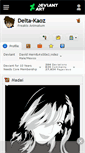 Mobile Screenshot of delta-kaoz.deviantart.com