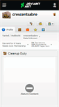 Mobile Screenshot of crescentsabre.deviantart.com