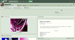 Desktop Screenshot of fragmented.deviantart.com
