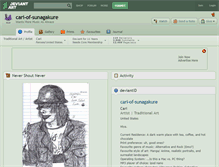 Tablet Screenshot of cari-of-sunagakure.deviantart.com