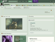 Tablet Screenshot of missyssim.deviantart.com