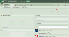 Desktop Screenshot of bebeesun.deviantart.com