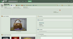 Desktop Screenshot of mama-lau.deviantart.com