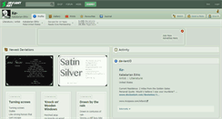 Desktop Screenshot of ke-.deviantart.com