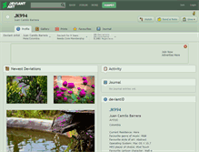 Tablet Screenshot of jk994.deviantart.com