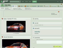 Tablet Screenshot of masvaley.deviantart.com