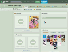 Tablet Screenshot of anime-spanking.deviantart.com