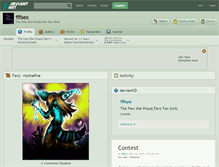 Tablet Screenshot of fffsex.deviantart.com