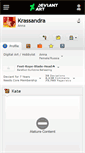 Mobile Screenshot of krassandra.deviantart.com