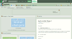 Desktop Screenshot of moosemix.deviantart.com