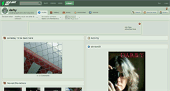 Desktop Screenshot of darby.deviantart.com