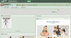 Desktop Screenshot of gymdude19.deviantart.com