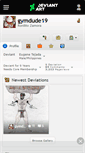Mobile Screenshot of gymdude19.deviantart.com