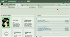 Desktop Screenshot of my-last-nightmare.deviantart.com