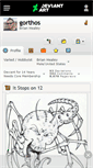 Mobile Screenshot of gorthos.deviantart.com