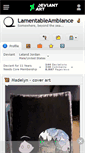 Mobile Screenshot of lamentableambiance.deviantart.com