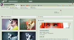 Desktop Screenshot of amanda-sandford.deviantart.com