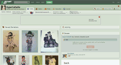 Desktop Screenshot of hypercatsallie.deviantart.com