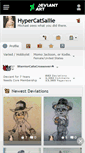 Mobile Screenshot of hypercatsallie.deviantart.com