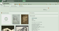 Desktop Screenshot of chipthrasher.deviantart.com