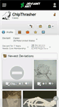 Mobile Screenshot of chipthrasher.deviantart.com