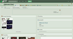 Desktop Screenshot of halloween-cloud.deviantart.com