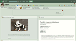Desktop Screenshot of dregrith.deviantart.com