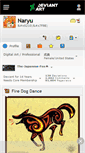 Mobile Screenshot of naryu.deviantart.com