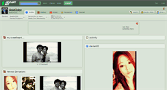 Desktop Screenshot of dead2dee.deviantart.com