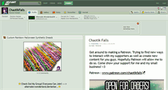 Desktop Screenshot of chaotikfalls.deviantart.com