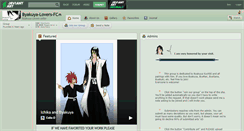 Desktop Screenshot of byakuya-lovers-fc.deviantart.com