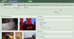 Desktop Screenshot of delyrium658.deviantart.com