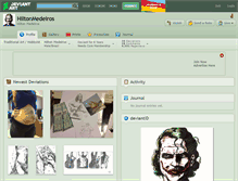 Tablet Screenshot of hiltonmedeiros.deviantart.com