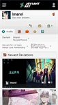 Mobile Screenshot of imarel.deviantart.com