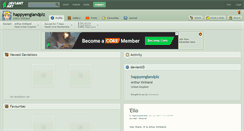 Desktop Screenshot of happyenglandplz.deviantart.com