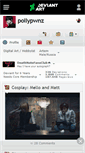 Mobile Screenshot of pollypwnz.deviantart.com