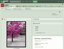 Tablet Screenshot of hullus.deviantart.com