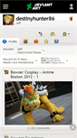 Mobile Screenshot of destinyhunter86.deviantart.com