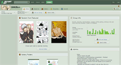 Desktop Screenshot of ginkira.deviantart.com